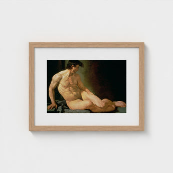 Male Nude - Joseph Galvan Fine Art Print / Canvas, Umber Shadow Prints
