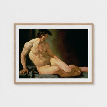 Male Nude - Joseph Galvan Fine Art Print / Canvas, Umber Shadow Prints