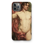 Male Nude Standard Bearer - William Etty Iphone Case, 11 Pro Max / Matte, Iphone Case Classical Nude Male Figure Painting