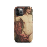 Male Nude Standard Bearer - William Etty Iphone Case, 12 Pro / Matte, Artistic Phone Case