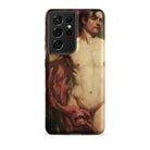 Male Nude Standard Bearer William Etty Samsung Case, Galaxy S21 Ultra / Matte, Smartphone Case Classical Painting Male Figure