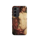 Male Nude Standard Bearer - William Etty Samsung Case, Galaxy S23 / Matte, Phone Case Classical Painting Male Nude