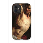 Male Nude - Theodore Gericault Iphone Case, 12 Mini / Matte, Phone Case Classical Painting Shirtless Male Torso
