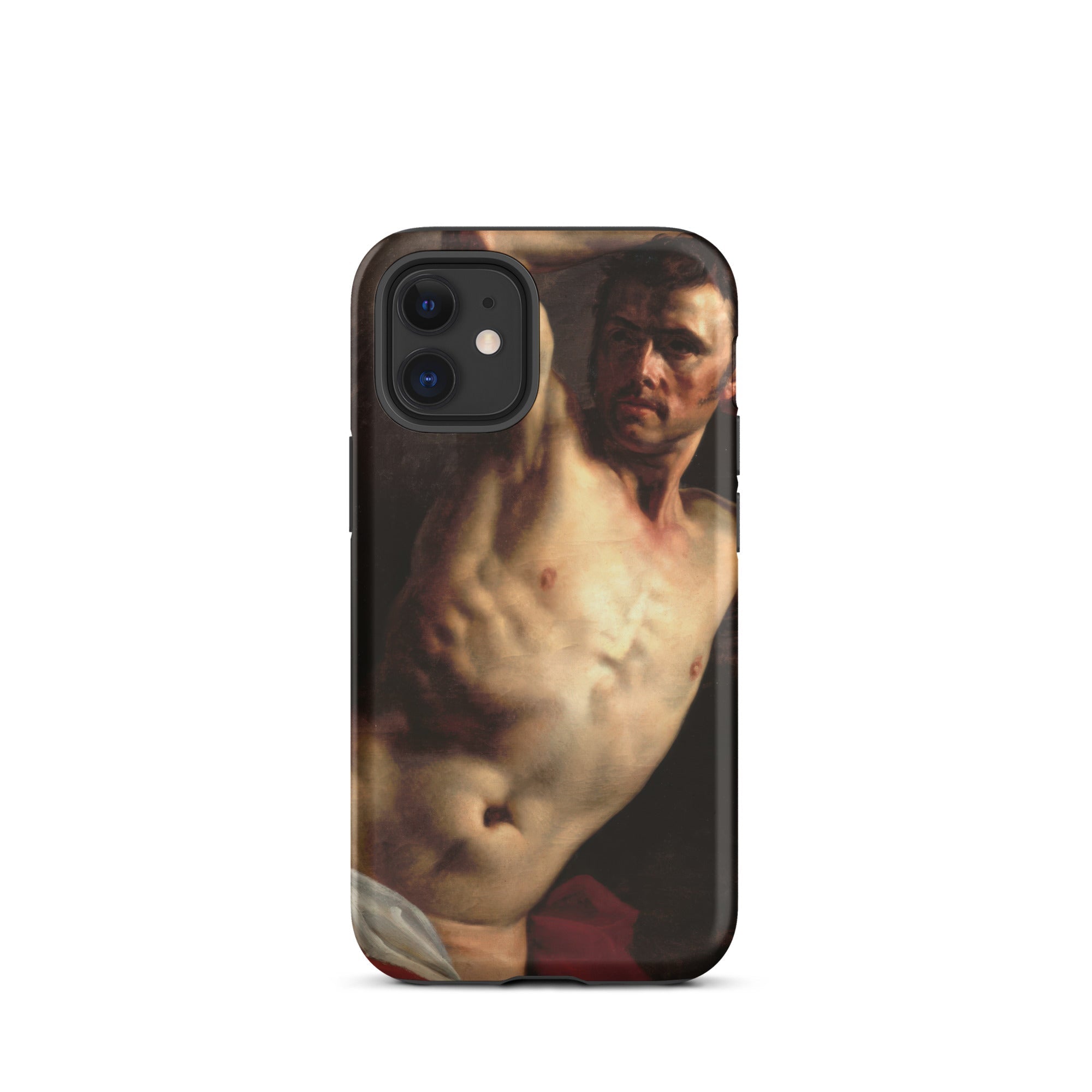 Male Nude Theodore Gericault Iphone Case, 12 Mini / Matte, Phone Case Shirtless Man