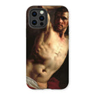 Male Nude - Theodore Gericault Iphone Case, 12 Pro / Matte, Phone Case Classical Painting Shirtless Male Torso