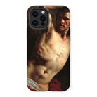 Male Nude - Theodore Gericault Iphone Case, 12 Pro Max / Matte, Phone Case Classical Painting-style Image Shirtless Male Torso