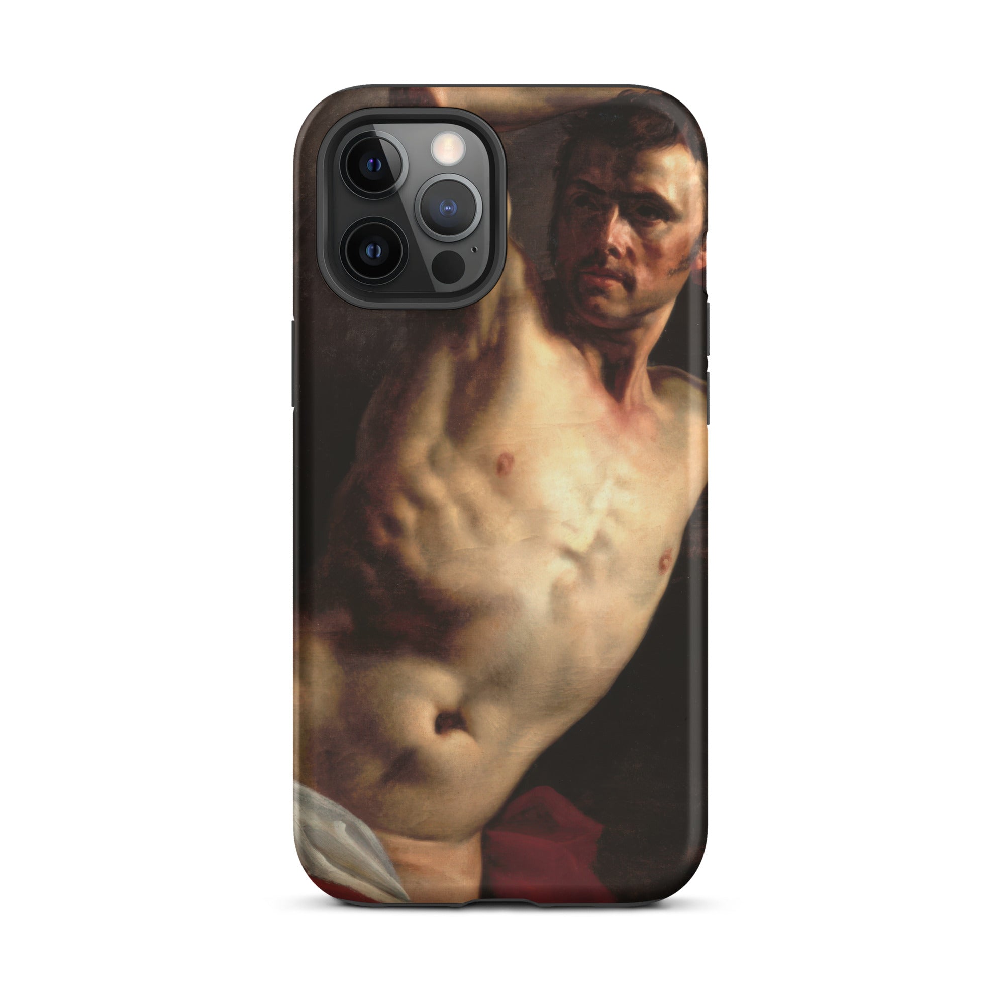 Male Nude Theodore Gericault Iphone Case, 12 Pro Max / Matte, Phone Case Nude Male Painting