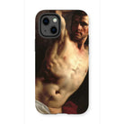 Male Nude - Theodore Gericault Iphone Case, 13 Mini / Matte, Phone Case Classical Painting Shirtless Male Torso