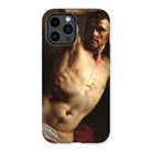 Male Nude - Theodore Gericault Iphone Case, 14 Pro Max / Matte, Phone Case Classical Painting-style Image Shirtless Male Torso