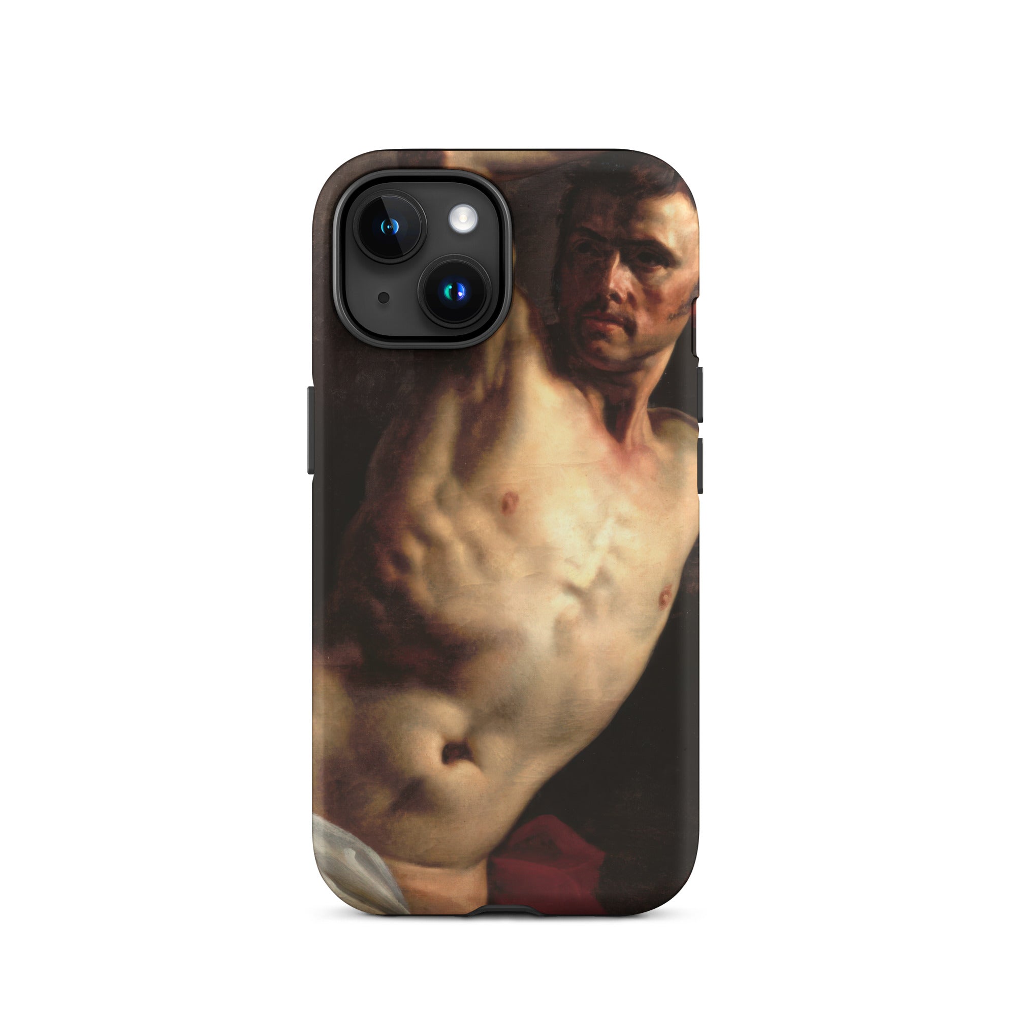 Male Nude Theodore Gericault Iphone Case, 15 / Matte, Phone Case Shirtless Man