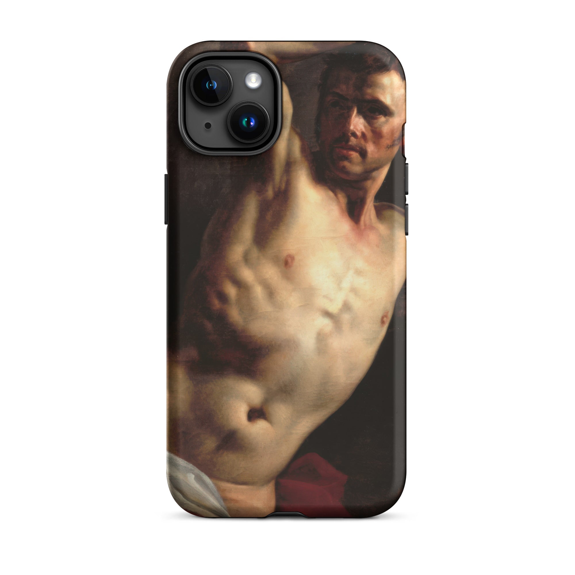 Male Nude Theodore Gericault Iphone Case, 15 Plus / Matte, Phone Case Nude Male Torso Art