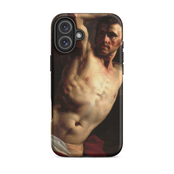 Male Nude - Theodore Gericault Iphone Case, 16 Plus / Matte, Phone Case Nude Male Painting