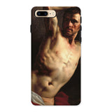 Male Nude - Theodore Gericault Iphone Case, 8 Plus / Matte, Phone Case Classical Painting-style Image Shirtless Male Torso
