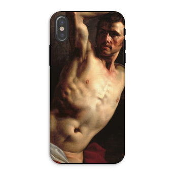 Male Nude - Theodore Gericault Iphone Case, Xs / Matte, Phone Case Dramatic Artistic Image Shirtless Male Torso