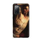 Male Nude Theodore Gericault Samsung Case, Galaxy S20 Fe / Matte, Black Smartphone Case Painted Shirtless Man