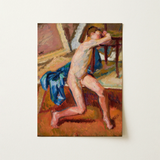 Male Nude - Wojciech Weiss Fine Art Print / Canvas, 12x16’’ / 31x41cm / Unframed / no Border, Posters Prints & Visual Artwork, Toby Leon