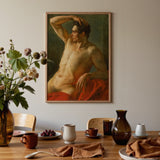 Männlicher Torso im Profil - Theodore Gericault Kunstdruck / Leinwand, Poster, Drucke & visuelle Kunstwerke, Toby Leon
