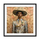 Mallaravan - Tamil Transgender Cowboy Art Print