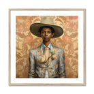 Mallaravan - Tamil Transgender Cowboy Art Print