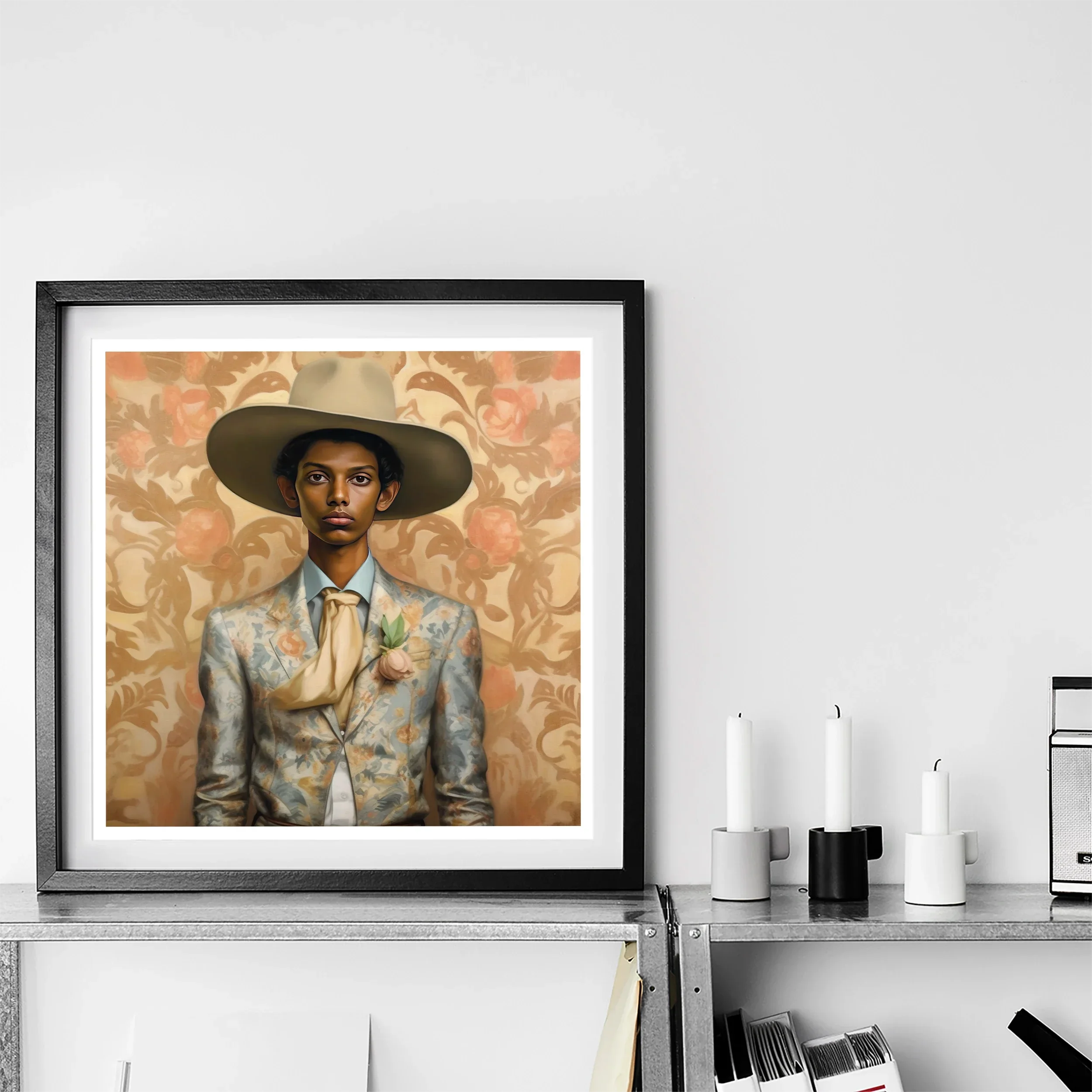 Mallaravan - Tamil Transman Cowboy Art Print Posters Prints & Visual Artwork