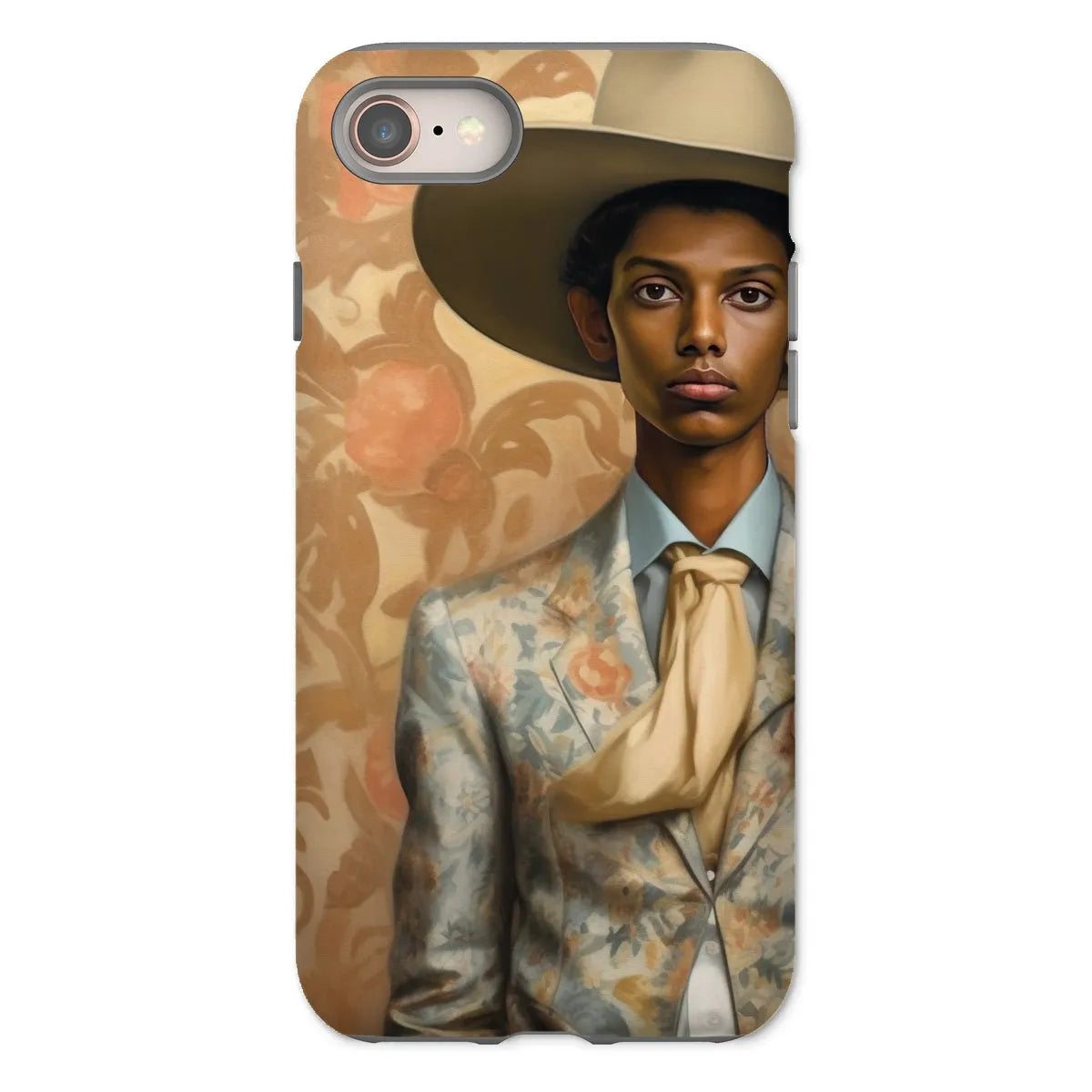 Mallaravan The Transgender Cowboy - F2m Dandy Art Phone Case - Iphone 8 / Matte - Mobile Phone Cases - Aesthetic Art