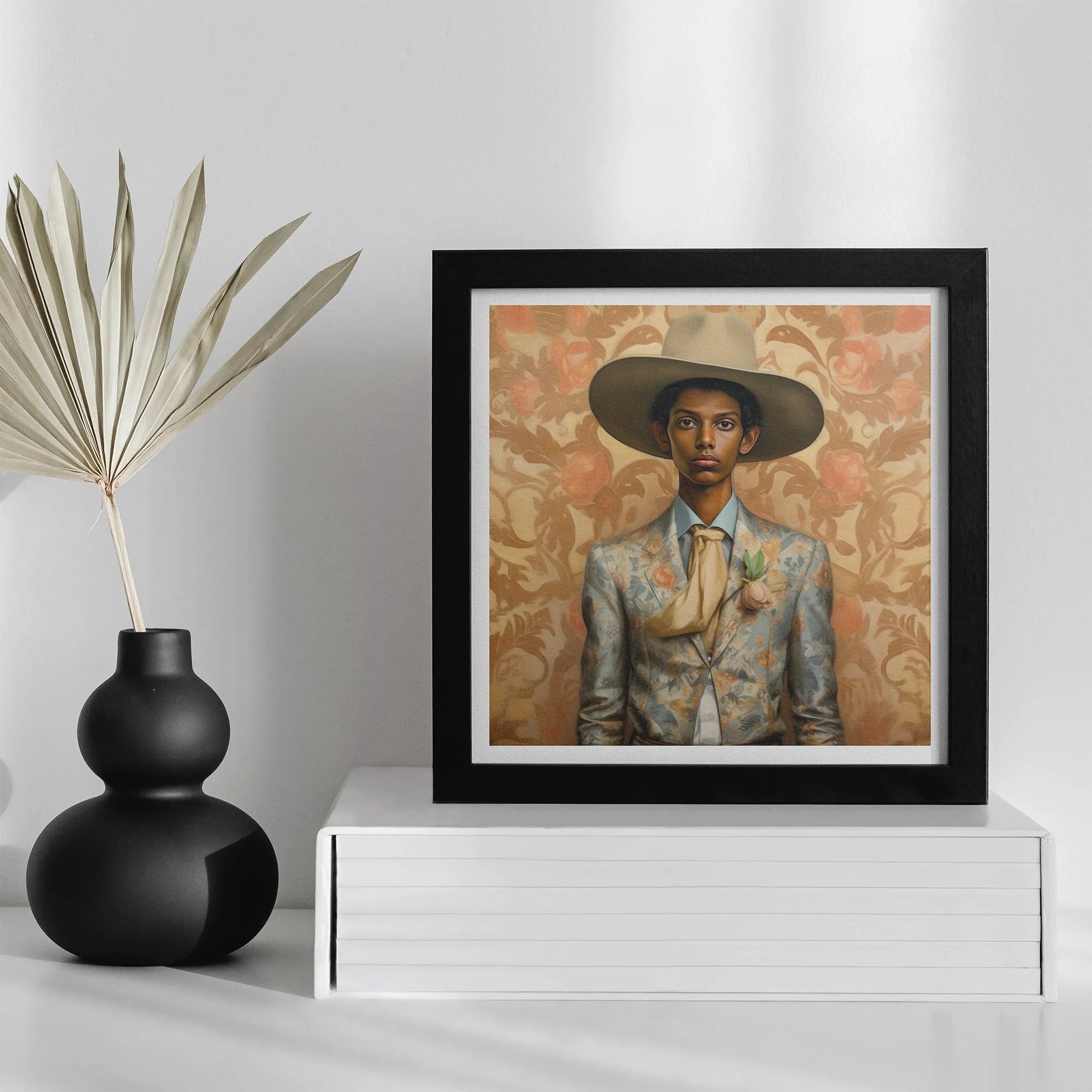 Mallaravan The Transgender Cowboy - F2m Dandy Transman Art - 16’x16’ - Posters Prints & Visual Artwork - Aesthetic Art