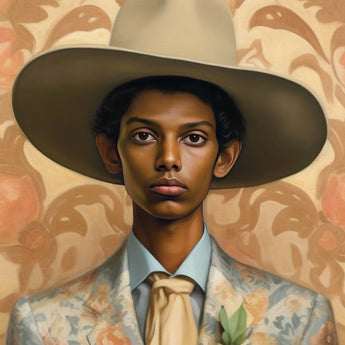Mallaravan The Transgender Cowboy - F2m Dandy Transman Art - Posters Prints & Visual Artwork - Aesthetic Art