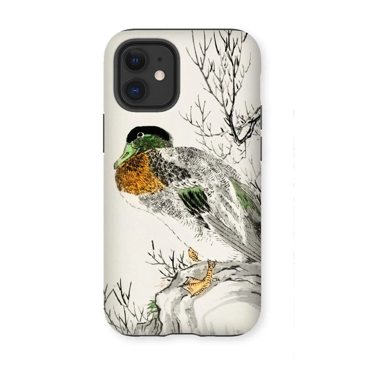 Mallard - Numata Kashu Meiji Bird Art Iphone Case 12 Mini / Matte Mobile Phone Cases