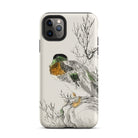 Mallard Numata Kashu Meiji Duck Art Iphone Case, 11 Pro Max / Matte, Duck Themed Iphone Case