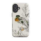 Mallard Numata Kashu Meiji Duck Art Iphone Case, 16 Plus / Matte, Duck Themed Phone Case
