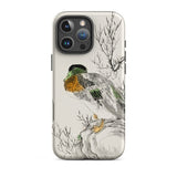 Mallard - Numata Kashu Meiji Duck Art Iphone Case, 16 Pro Max / Matte, Duck-themed Phone Case