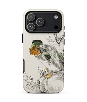 Iphone 17 Pro Max / Matte Mallard - Numata Kashu Meiji Duck Art Phone Case, Digital Heartbeat Capturing, Kashu’s Meiji-era Mastery