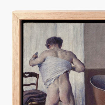Man at His Bath - Gustave Caillebotte Nude Art Print / Canvas Framed Classical Painting Male Figure Gay, Caillebotte’s Prints