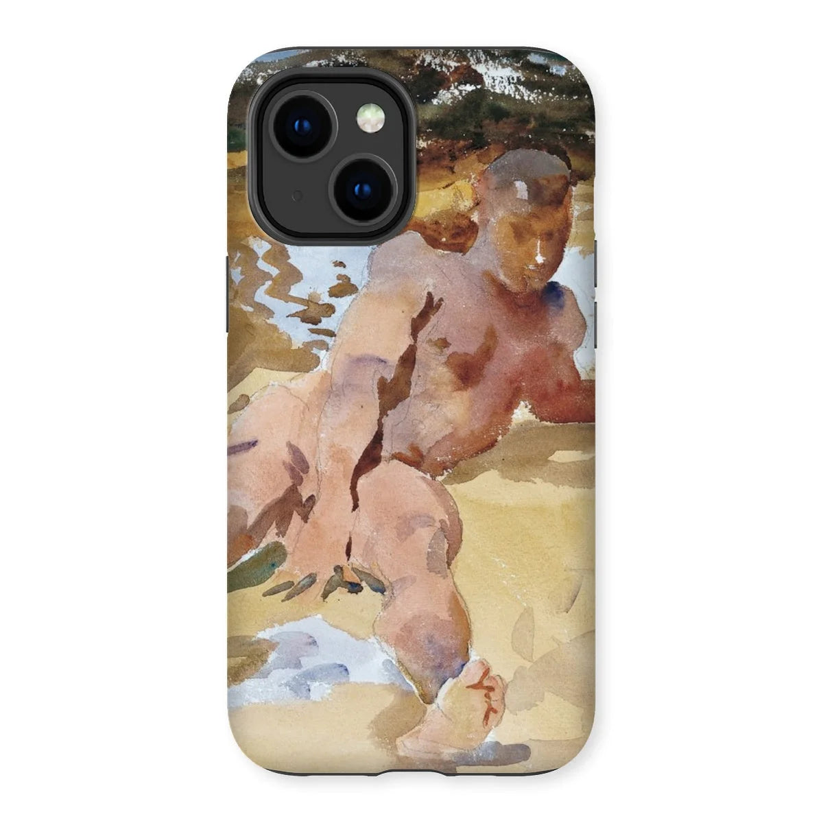 Man on Beach by John Singer Sargent Iphone Case 14 Plus / Matte Mobile Phone Cases