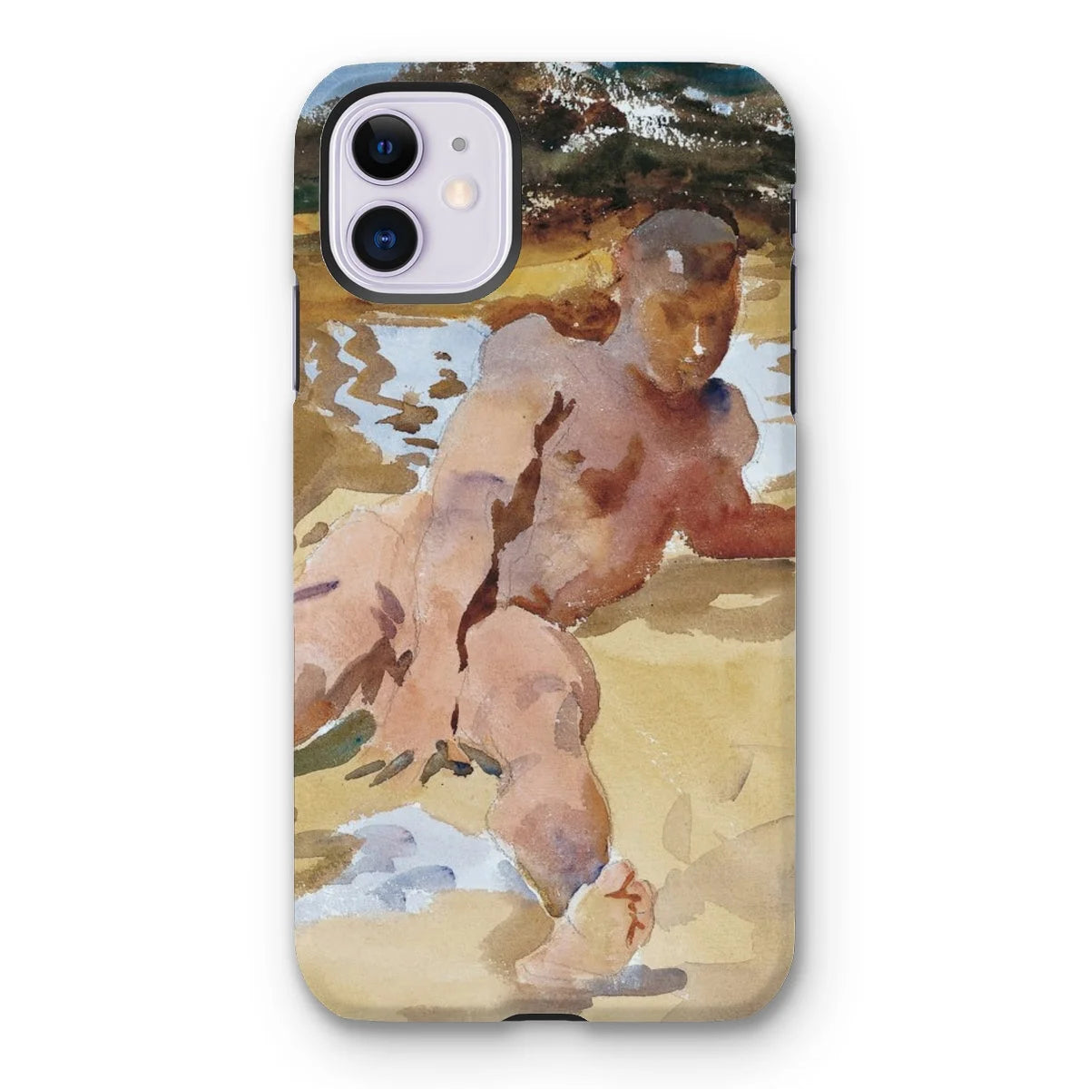 Man on Beach by John Singer Sargent Iphone Case 11 / Matte Mobile Phone Cases