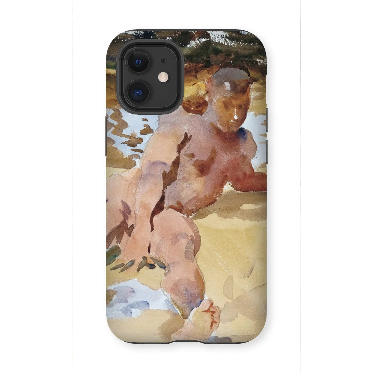 Man on Beach by John Singer Sargent Iphone Case 12 Mini / Matte Mobile Phone Cases