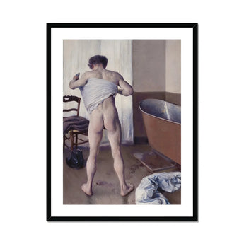 Man at His Bath - Gustave Caillebotte Nude Art Print, Apologize Provide Description Nudity Aim Responses Family-friendly