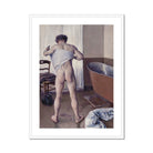 Man at His Bath - Gustave Caillebotte Nude Art Print