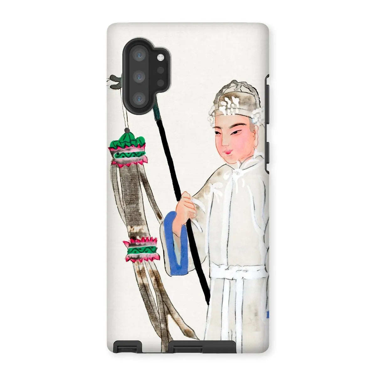 Man In Mourning - Chinese Historical Art Phone Case - Samsung Galaxy Note 10p / Matte - Mobile Phone Cases - Aesthetic