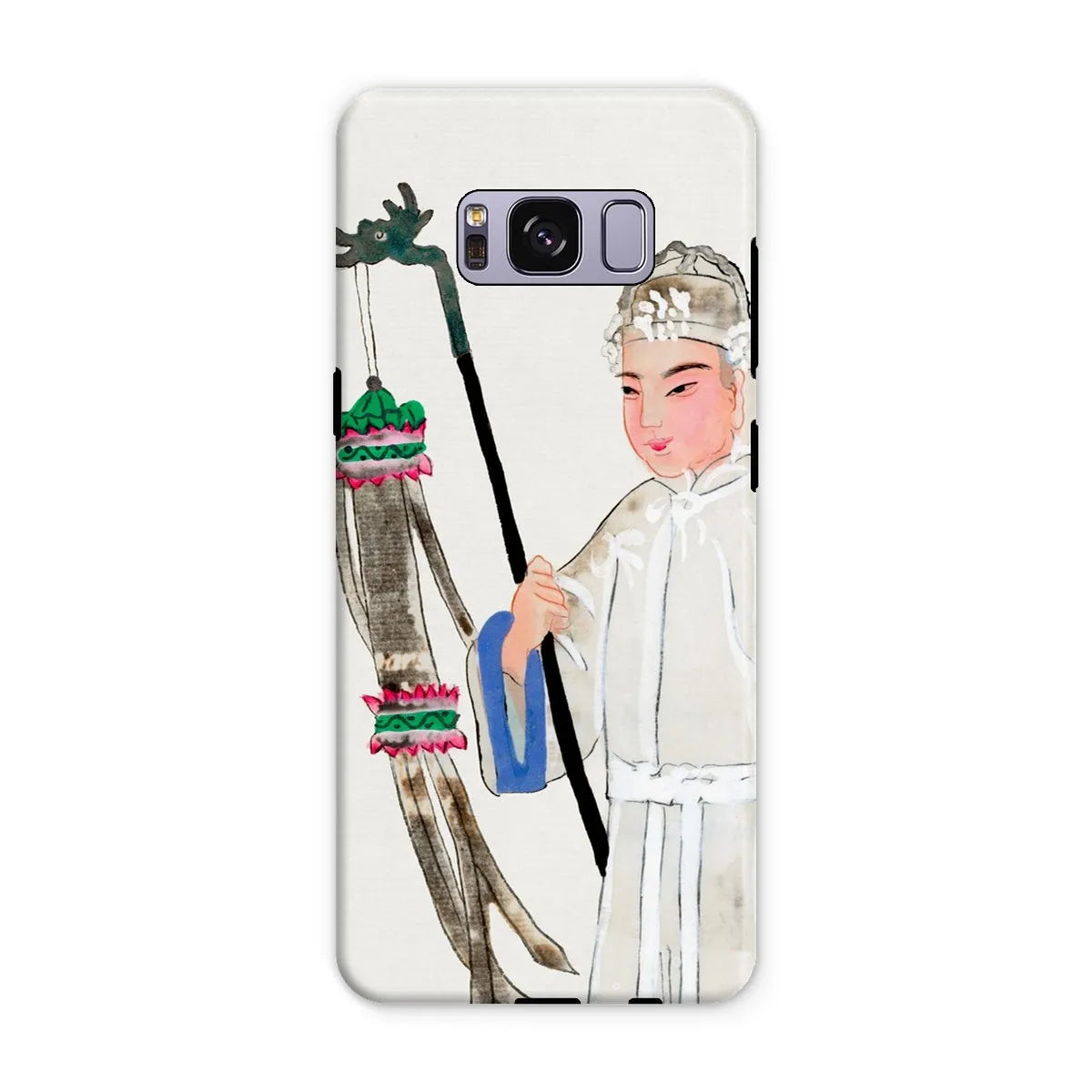 Man In Mourning - Chinese Historical Art Phone Case - Samsung Galaxy S8 Plus / Matte - Mobile Phone Cases - Aesthetic