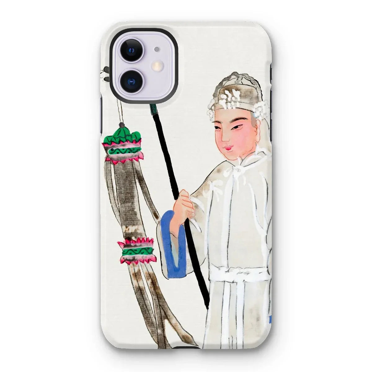 Man in Mourning - Qing Dynasty Fashion Iphone Case - 11 / Matte