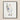 Man in Mourning - Qing Dynasty Framed Canvas, Traditional Chinese Painting Figure White Robes Decorated Pole