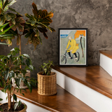 Man Riding Bicycle - Edward Penfield Art Print / Canvas, Posters Prints & Visual Artwork, Toby Leon