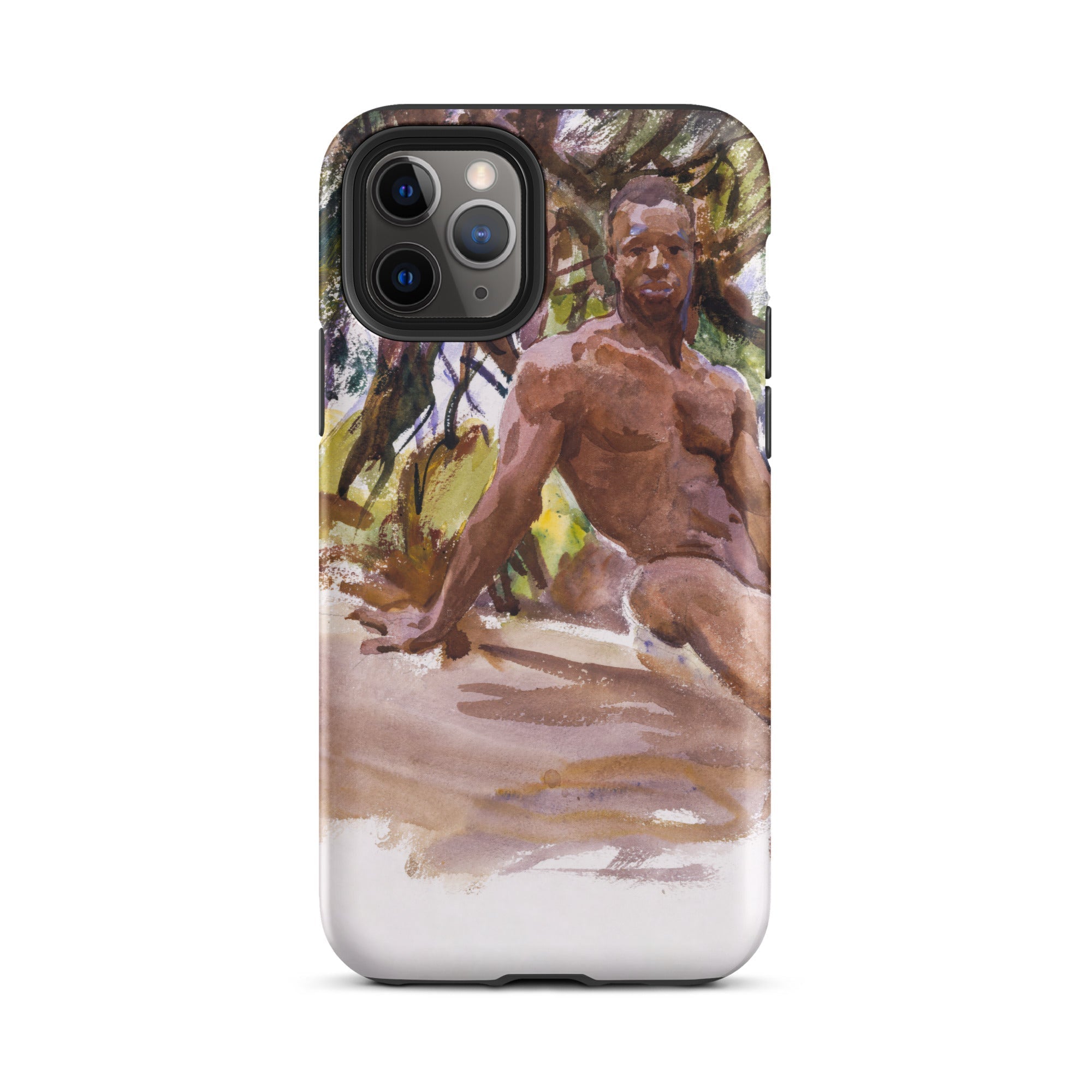 Man and Trees John Singer Sargent Iphone Case, 11 Pro / Matte, Iphone Case Nude Male Figure Painting