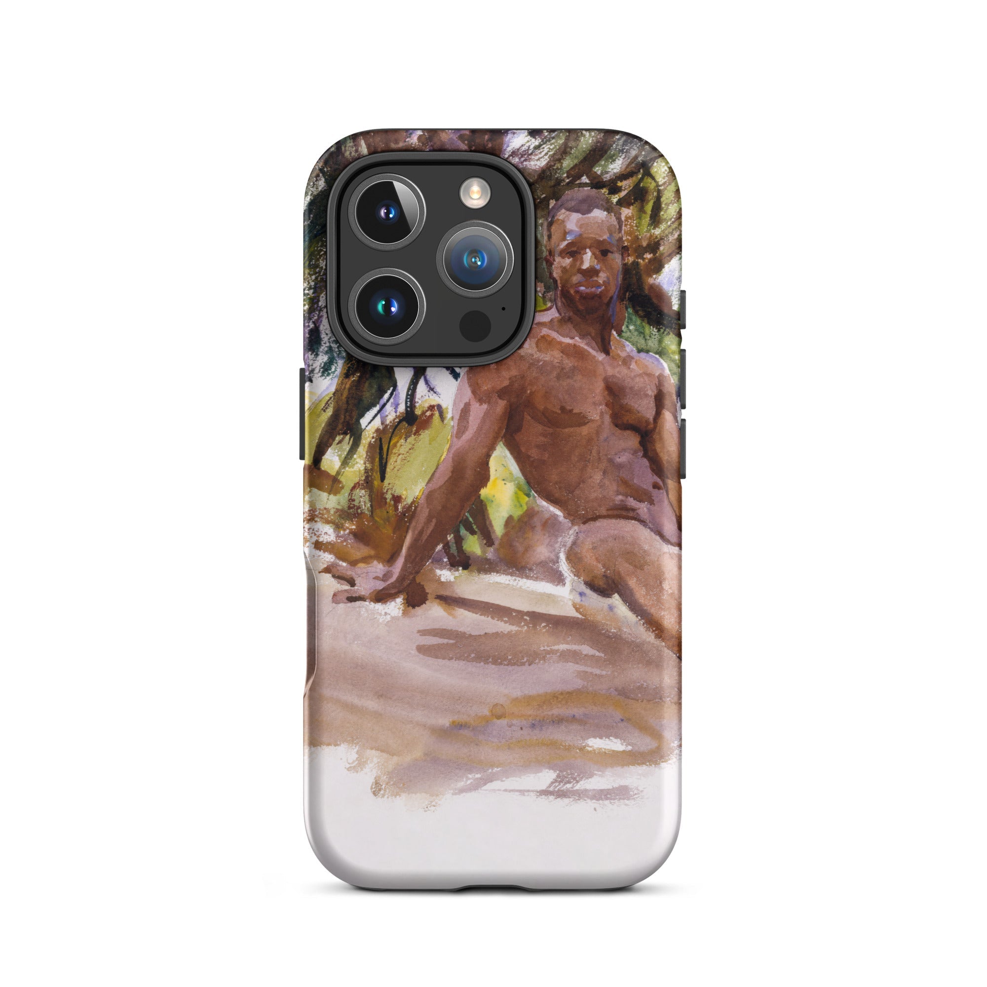 Man and Trees John Singer Sargent Iphone Case, 16 Pro / Matte, Phone Case Nude Male Art