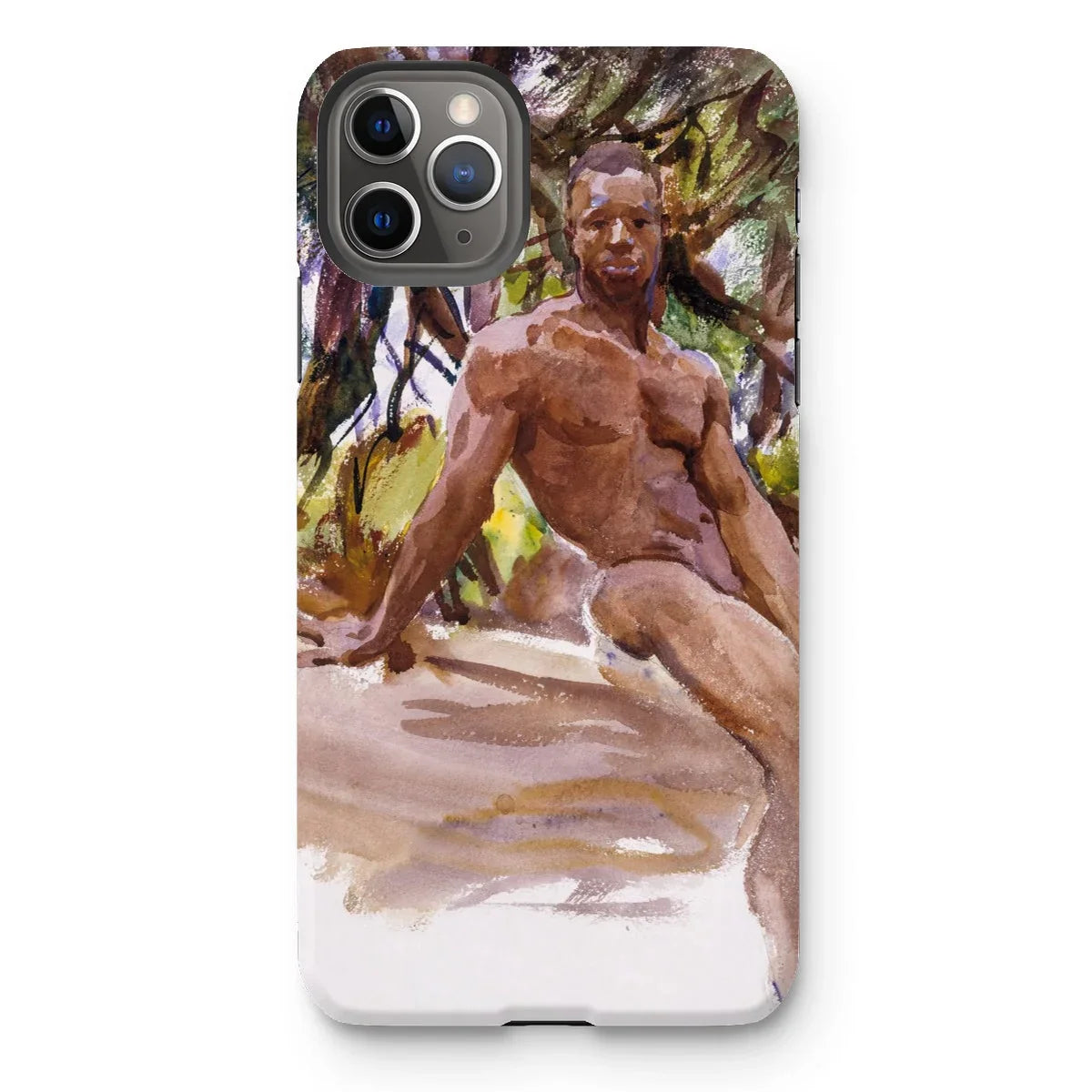 Man and Trees - John Singer Sargent Iphone Case 11 Pro Max / Matte Mobile Phone Cases