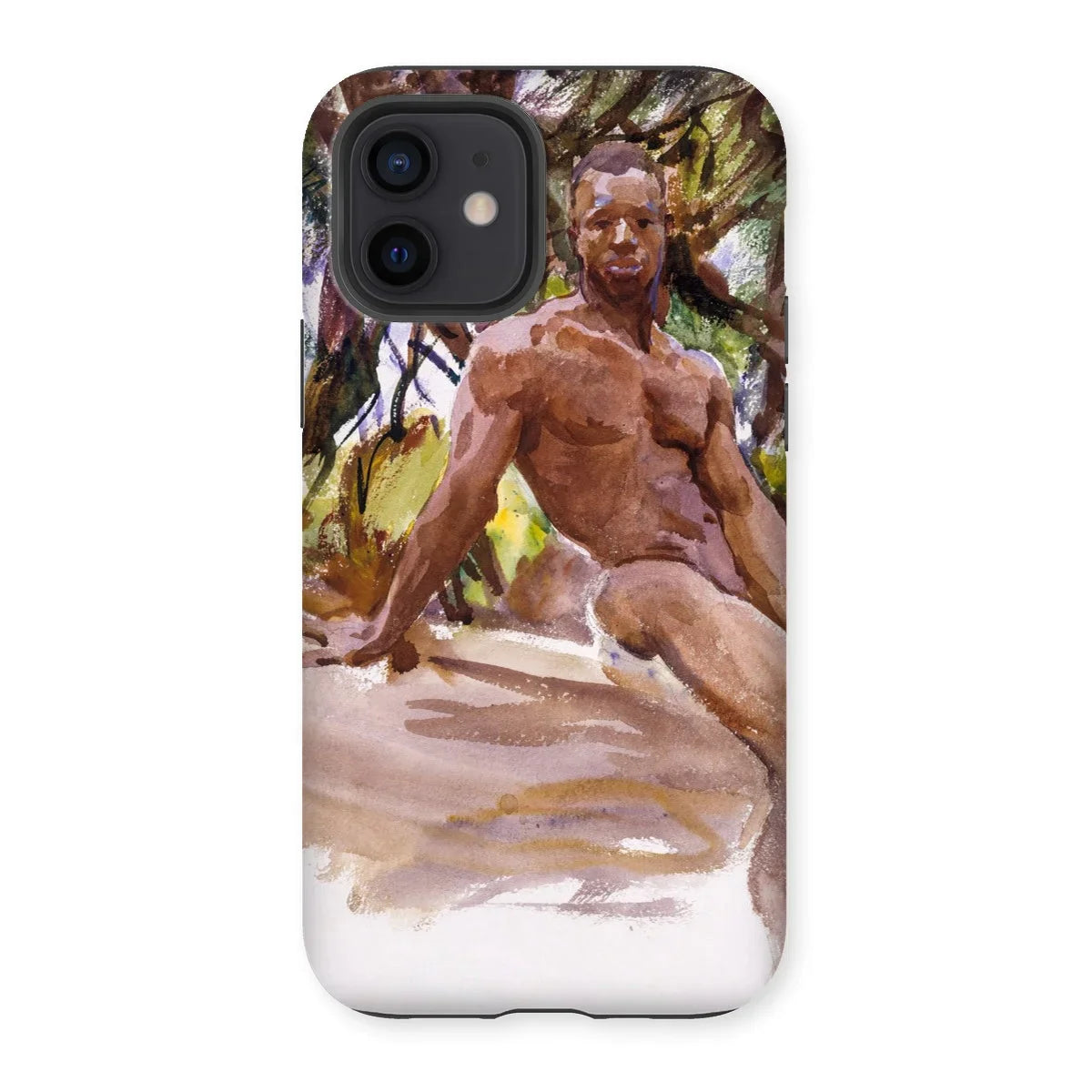 Man and Trees - John Singer Sargent Iphone Case 12 / Matte Mobile Phone Cases