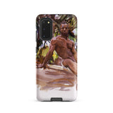 Man and Trees - John Singer Sargent Samsung Case, Galaxy S20 / Matte, Black Smartphone Case Painted Depiction Shirtless Man
