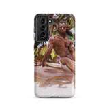 Man and Trees - John Singer Sargent Samsung Case, Galaxy S21 / Matte, White Smartphone Case Digital Painting Muscular Man