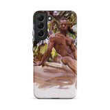 Man and Trees - John Singer Sargent Samsung Case, Galaxy S22 Plus / Matte, Phone Case Painted Muscular Man
